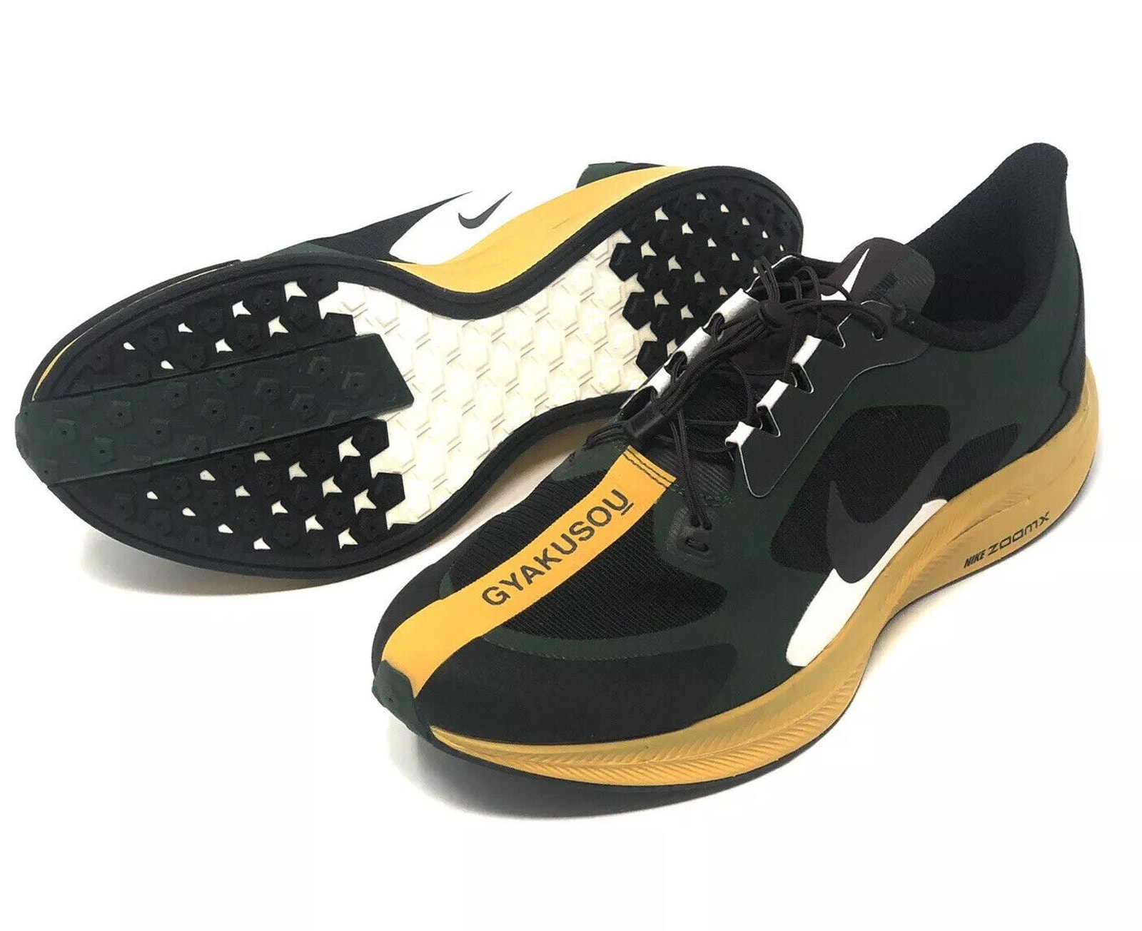Nike Zoom Pegasus 35 Turbo Gyakusou Green Bq0579-300 Mens Size 7 = Womens 8.5